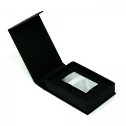 Champ Briquet Windproof - Logo Playboy Inox -Fournitures Pour Fumeurs briquet windproof logo playboy inox 3