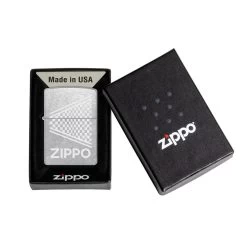 Briquet Zippo Street Chrome Checkered -Fournitures Pour Fumeurs briquet zippo street chrome checkered 4