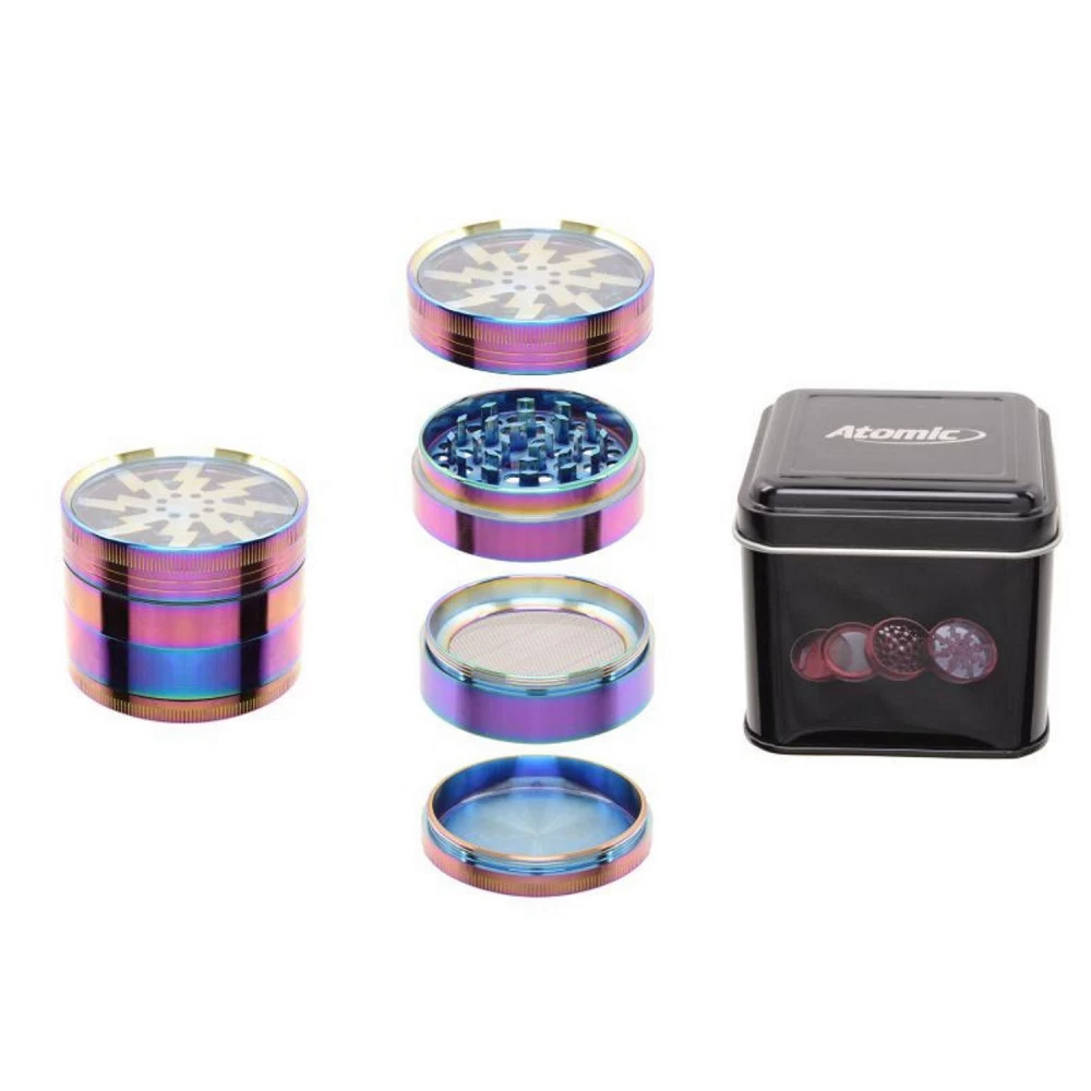 Broyeur à Tabac Raimbow - ATOMIC 4 Broyeur à Tabac Raimbow - ATOMIC – Image 2