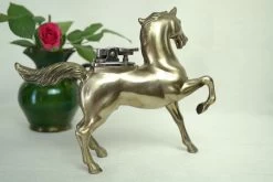 Briquet De Table Vintage Cheval En Métal Argenté -Fournitures Pour Fumeurs cd4c0460 fb60 4787 be27 7b08a3775bd6