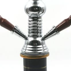 Chicha Al Malik - Double Tuyaux - Or 10 Chicha Al Malik - Double Tuyaux - Or -Fournitures Pour Fumeurs chicha al malik double tuyaux or 3