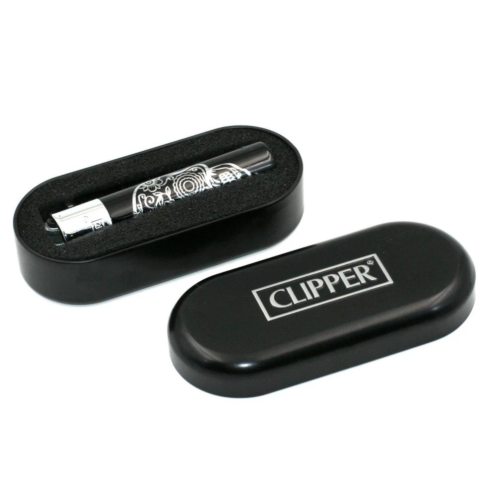 Clipper Métal - Skull Silver 4 Clipper Métal - Skull Silver – Image 2