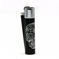 Clipper Métal - Skull Silver