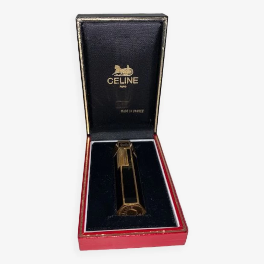Briquet CELINE Avec Sa Boîte D'origine 3 Briquet CELINE Avec Sa Boîte D'origine