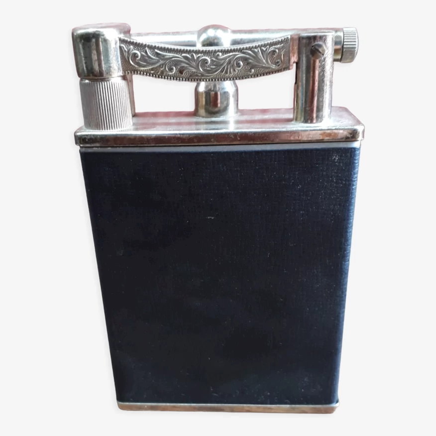 Ancien Briquet De Table à Essence, Made In Japan 3 Ancien Briquet De Table à Essence, Made In Japan