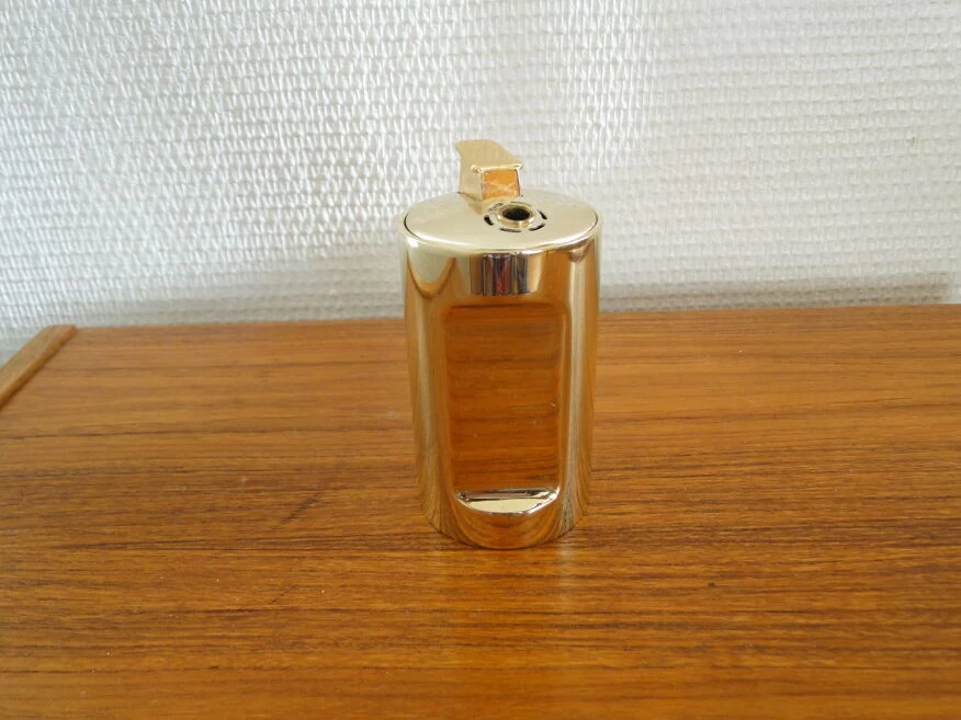 Briquet De Table Vintage En Laiton Pierre Forssell Pour Skultuna Suède 1960's 4 Briquet De Table Vintage En Laiton Pierre Forssell Pour Skultuna Suède 1960's – Image 2