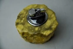 Briquet En Albâtre Jaune Par Romano Bianchi, Italie, 1970 -Fournitures Pour Fumeurs e99defdf 6d63 49b6 9238 37679759d279