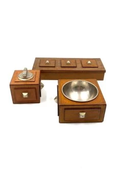 Cendrier En Bois Et Laiton, Briquet De Table Et Boîte à Cigares, France 1950 -Fournitures Pour Fumeurs e9f3aa24 992a 43f7 afd0 e31a4cfdccc4