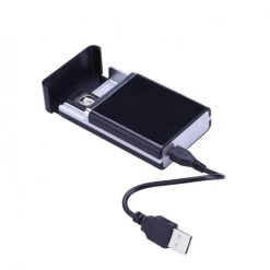 Champ Etui à Cigarettes Avec Allume-Cigarette - Noir -Fournitures Pour Fumeurs etui a cigarettes avec allume cigarette noir 2