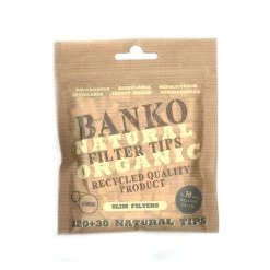 Lot De 10 Sachets De 150 Filtres - BANKO Natural -Fournitures Pour Fumeurs lot de 10 sachets de 150 filtres banko natural 3