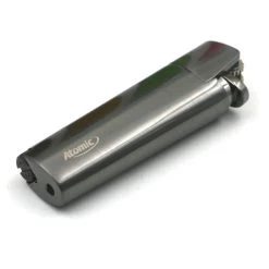 Lot De 12 Briquets Métal Luxe Atomic -Fournitures Pour Fumeurs lot de 12 briquets metal luxe atomic 2