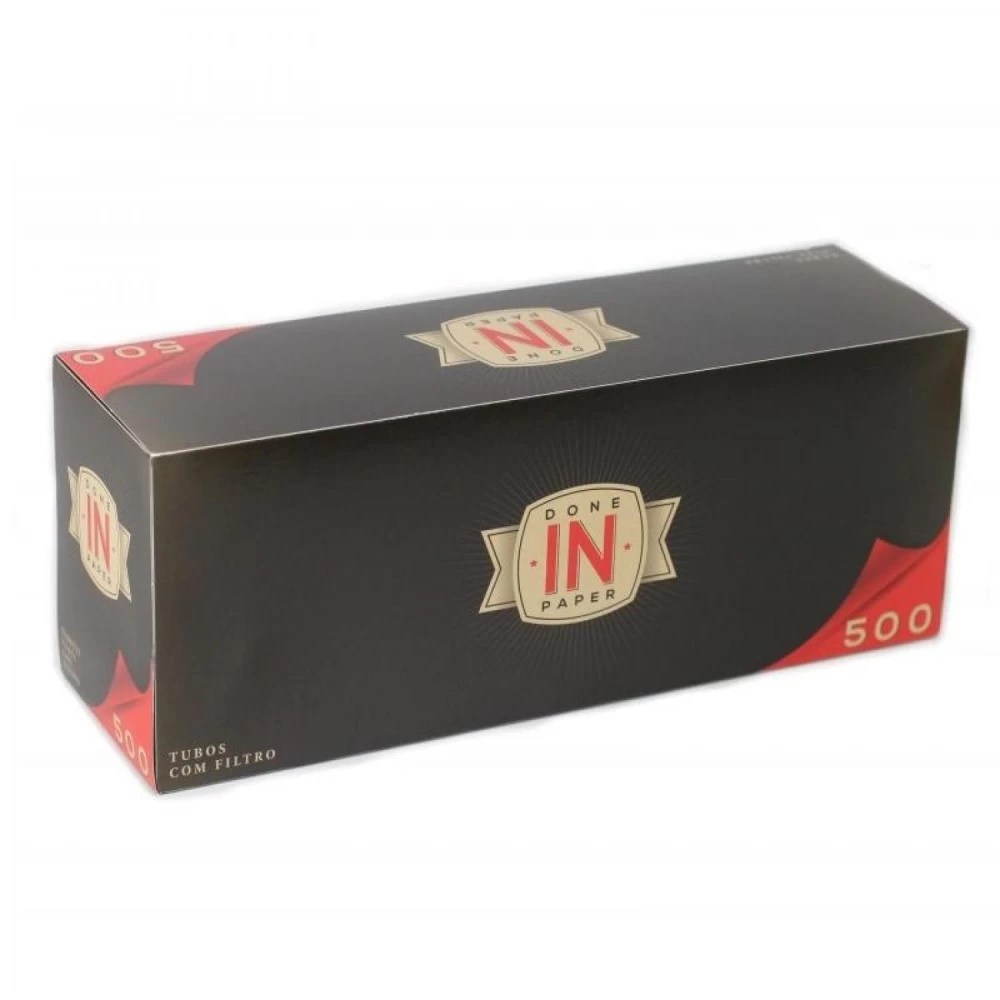 Lot De 4 Boites De 500 Tubes à Cigarette DONE IN PAPER 7 Lot De 4 Boites De 500 Tubes à Cigarette DONE IN PAPER – Image 5