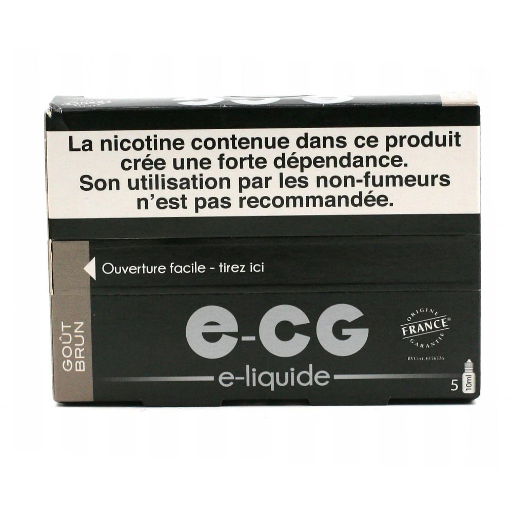 Lot De 5 Flacons E-CG - Brun 16 Mg/ml 4 Lot De 5 Flacons E-CG - Brun 16 Mg/ml – Image 2
