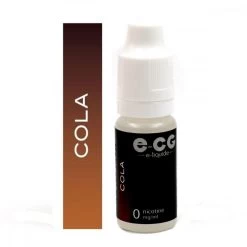 Lot De 5 Flacons E-CG - Cola 0 Mg/ml -Fournitures Pour Fumeurs lot de 5 flacons e cg cola 0 mg ml 2