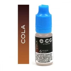 Lot De 5 Flacons E-CG - Cola 6 Mg/ml -Fournitures Pour Fumeurs lot de 5 flacons e cg cola 6 mg ml 2