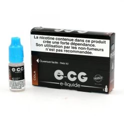 Lot De 5 Flacons E-CG - Cola 6 Mg/ml