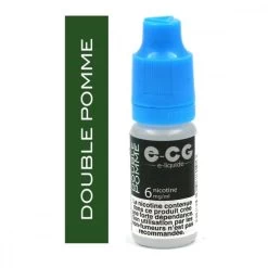 Lot De 5 Flacons E-CG - Double-Pomme 6 Mg/ml 9 Lot De 5 Flacons E-CG - Double-Pomme 6 Mg/ml -Fournitures Pour Fumeurs lot de 5 flacons e cg double pomme 6 mg ml 2