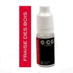Lot De 5 Flacons E-CG - Fraise Des Bois 0 Mg/ml -Fournitures Pour Fumeurs lot de 5 flacons e cg fraise des bois 0 mg ml 2