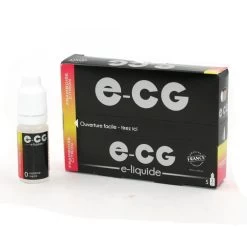 Lot De 5 Flacons E-CG - Framboise-Citron 0 Mg/ml