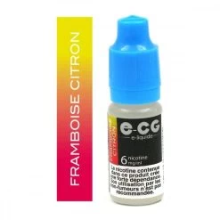 Lot De 5 Flacons E-CG - Framboise-Citron 6 Mg/ml -Fournitures Pour Fumeurs lot de 5 flacons e cg framboise citron 6 mg ml 2
