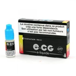 Lot De 5 Flacons E-CG - Framboise-Citron 6 Mg/ml