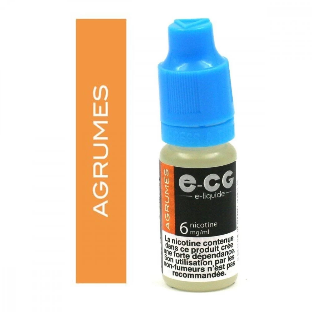Lot De 5 Flacons E-CG - Goût Agrumes 6 Mg/ml 5 Lot De 5 Flacons E-CG - Goût Agrumes 6 Mg/ml – Image 3