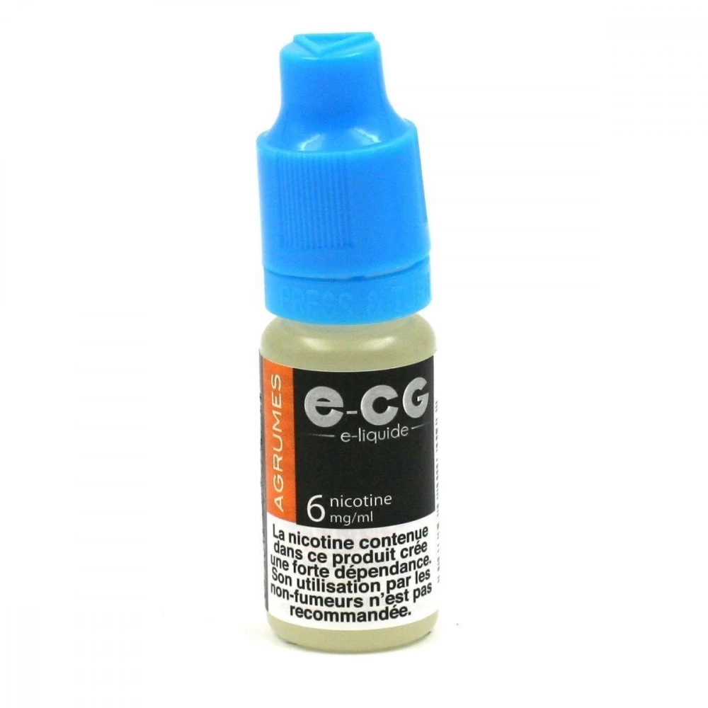 Lot De 5 Flacons E-CG - Goût Agrumes 6 Mg/ml 6 Lot De 5 Flacons E-CG - Goût Agrumes 6 Mg/ml – Image 4