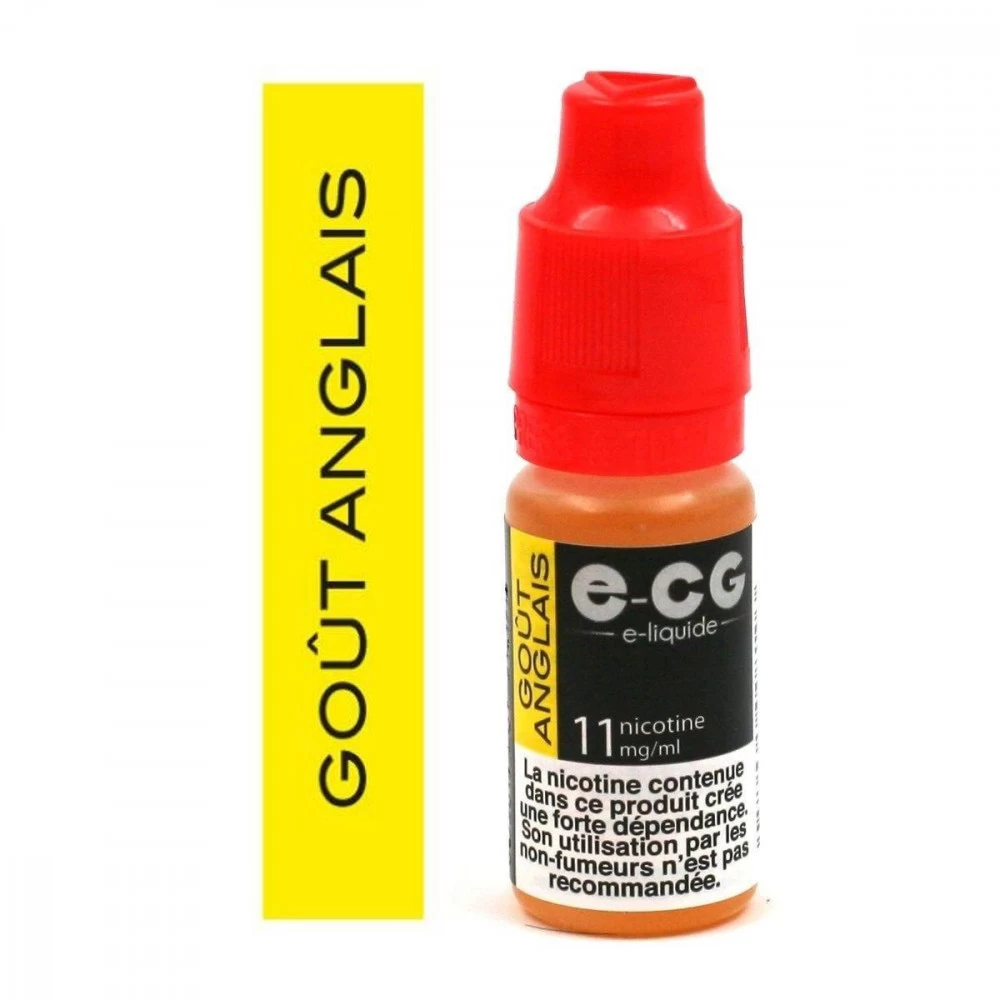 Lot De 5 Flacons E-CG - Goût Anglais 11 Mg/ml 5 Lot De 5 Flacons E-CG - Goût Anglais 11 Mg/ml – Image 3
