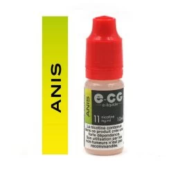 Lot De 5 Flacons E-CG - Goût Anis 11 Mg/ml -Fournitures Pour Fumeurs lot de 5 flacons e cg gout anis 11 mg ml 2