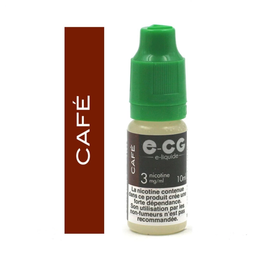 Lot De 5 Flacons E-CG - Goût Café 3 Mg/ml 5 Lot De 5 Flacons E-CG - Goût Café 3 Mg/ml – Image 3
