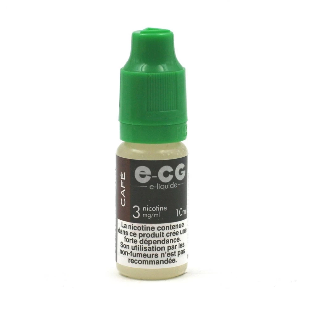 Lot De 5 Flacons E-CG - Goût Café 3 Mg/ml 6 Lot De 5 Flacons E-CG - Goût Café 3 Mg/ml – Image 4