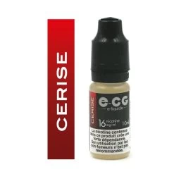 Lot De 5 Flacons E-CG - Goût Cerise 16 Mg/ml -Fournitures Pour Fumeurs lot de 5 flacons e cg gout cerise 16 mg ml 2