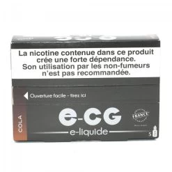 Lot De 5 Flacons E-CG - Goût Cola 16 Mg/ml 8 Lot De 5 Flacons E-CG - Goût Cola 16 Mg/ml -Fournitures Pour Fumeurs lot de 5 flacons e cg gout cola 16 mg ml 1