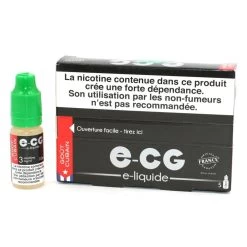 Lot De 5 Flacons E-CG - Goût Cubain 3 Mg/ml