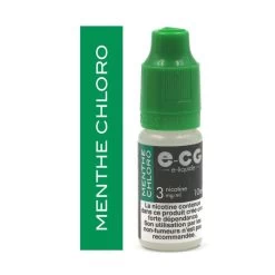 Lot De 5 Flacons E-CG - Goût Menthe Chloro 3 Mg/ml -Fournitures Pour Fumeurs lot de 5 flacons e cg gout menthe chloro 3 mg ml 2