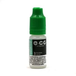 Lot De 5 Flacons E-CG - Goût Menthe Fraîche 3 Mg/ml -Fournitures Pour Fumeurs lot de 5 flacons e cg gout menthe fraiche 3 mg ml 3