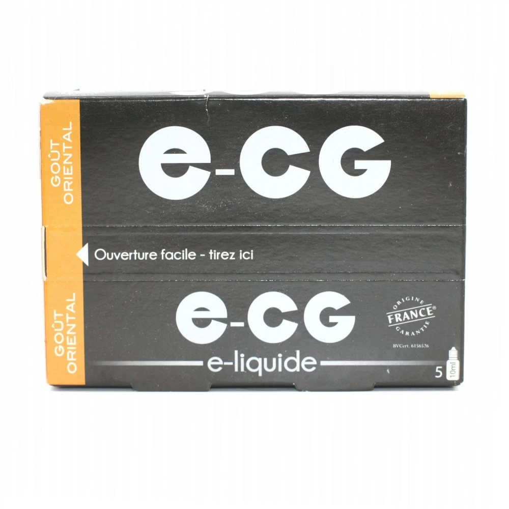 Lot De 5 Flacons E-CG - Goût Oriental 0 Mg/ml 5 Lot De 5 Flacons E-CG - Goût Oriental 0 Mg/ml – Image 3