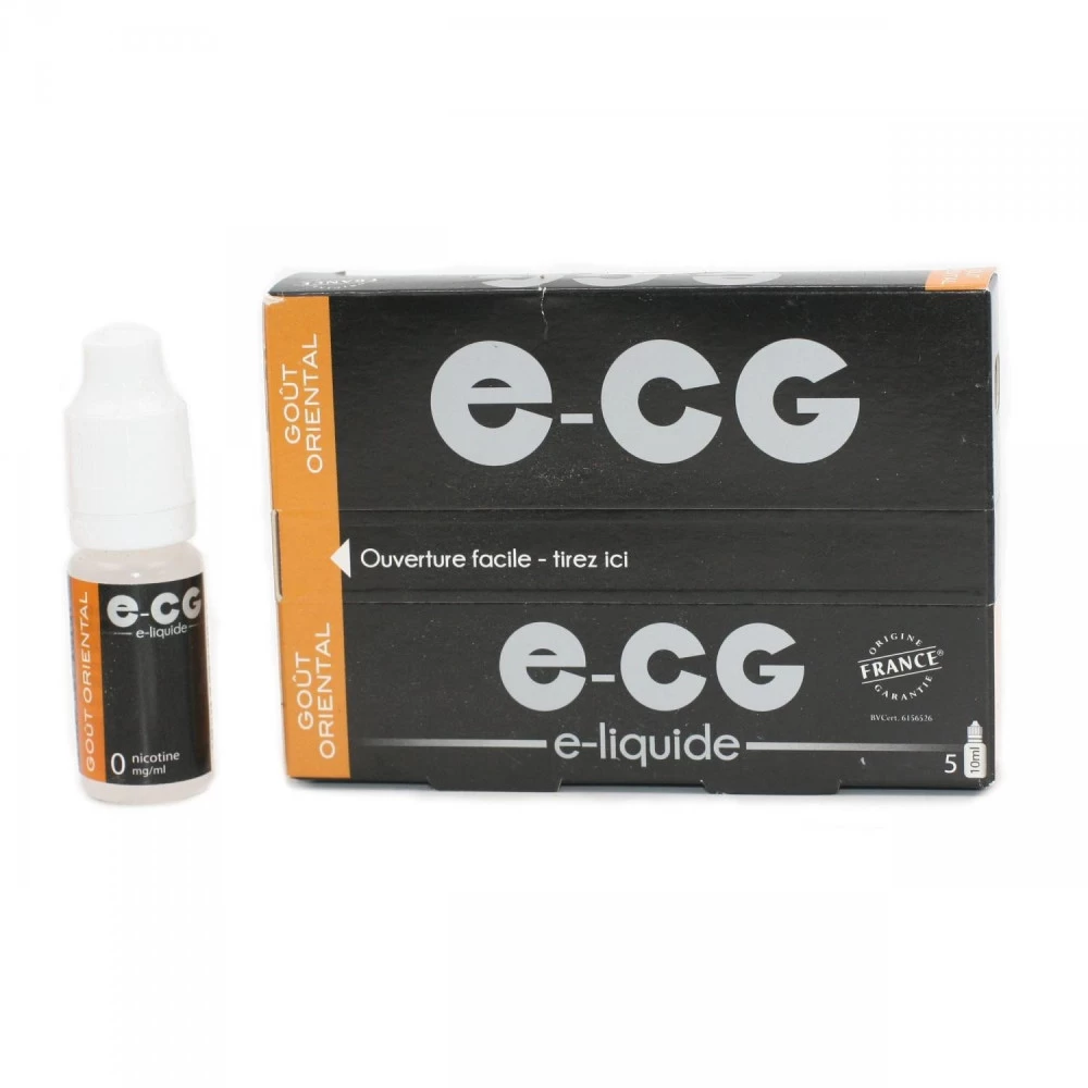 Lot De 5 Flacons E-CG - Goût Oriental 0 Mg/ml 3 Lot De 5 Flacons E-CG - Goût Oriental 0 Mg/ml