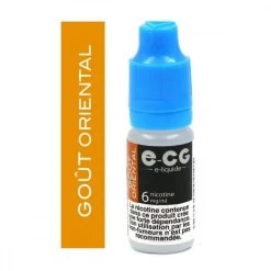 Lot De 5 Flacons E-CG - Goût Oriental 6 Mg/ml -Fournitures Pour Fumeurs lot de 5 flacons e cg gout oriental 6 mg ml 2