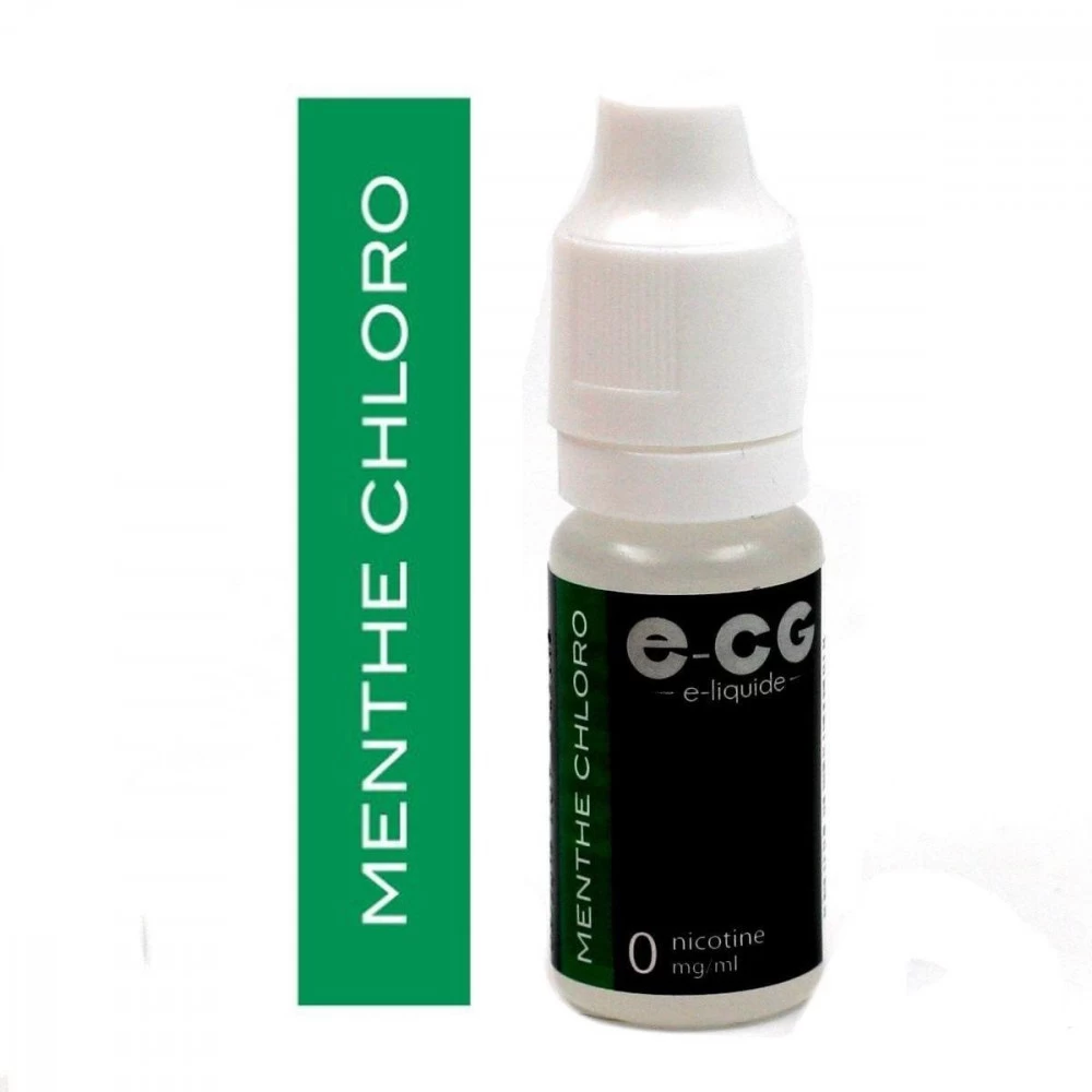 Lot De 5 Flacons E-CG - Menthe Chloro 0 Mg/ml 5 Lot De 5 Flacons E-CG - Menthe Chloro 0 Mg/ml – Image 3