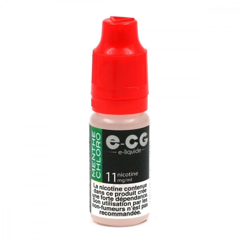 Lot De 5 Flacons E-CG - Menthe Chloro 11 Mg/ml 6 Lot De 5 Flacons E-CG - Menthe Chloro 11 Mg/ml – Image 4