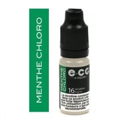 Lot De 5 Flacons E-CG - Menthe Chloro 16 Mg/ml -Fournitures Pour Fumeurs lot de 5 flacons e cg menthe chloro 16 mg ml 2