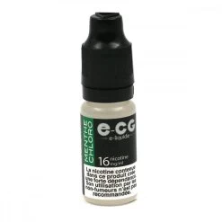 Lot De 5 Flacons E-CG - Menthe Chloro 16 Mg/ml -Fournitures Pour Fumeurs lot de 5 flacons e cg menthe chloro 16 mg ml 3