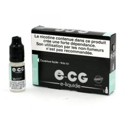 Lot De 5 Flacons E-CG - Menthe Fraîche 16 Mg/ml