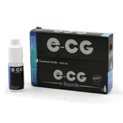 Lot De 5 Flacons E-CG - Menthe Glaciale 0 Mg/ml