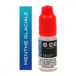 Lot De 5 Flacons E-CG - Menthe Glaciale 11 Mg/ml -Fournitures Pour Fumeurs lot de 5 flacons e cg menthe glaciale 11 mg ml 2
