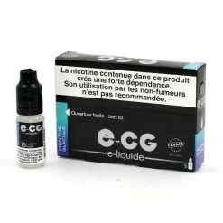 Lot De 5 Flacons E-CG - Menthe Glaciale 16 Mg/ml