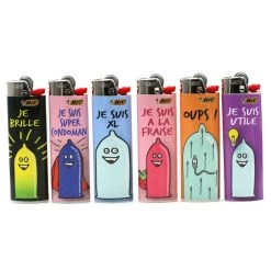 Lot De 50 Briquets BIC MAXI J26 - Condom Power 7 Lot De 50 Briquets BIC MAXI J26 - Condom Power -Fournitures Pour Fumeurs lot de 50 briquets bic maxi j26 condom power 2
