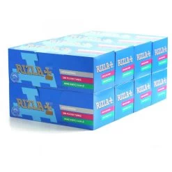 Lot De 8 Boites De 250 Tubes - RIZLA+ 8 Lot De 8 Boites De 250 Tubes - RIZLA+ -Fournitures Pour Fumeurs lot de 8 boites de 250 tubes rizla 2