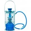 Narguilé (ZLX-066 NEON) Bleu 30 Cm Avec Cage 1 Narguilé (ZLX-066 NEON) Bleu 30 Cm Avec Cage -Fournitures Pour Fumeurs narguile zlx 066 neon bleu 30 cm avec cage